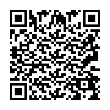 Código QR para número de telefone +2693249461