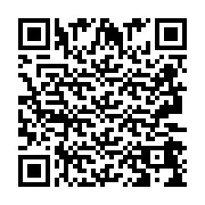 Código QR para número de teléfono +2693249488