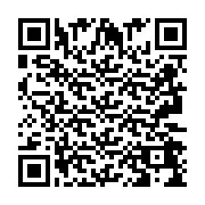 Codice QR per il numero di telefono +2693249498