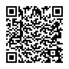 Código QR para número de telefone +2693249506