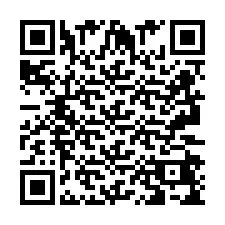 Código QR para número de telefone +2693249508