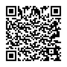 QR-code voor telefoonnummer +2693249518