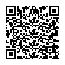 Codice QR per il numero di telefono +2693249586