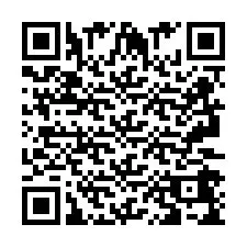 QR-code voor telefoonnummer +2693249588