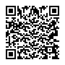 Codice QR per il numero di telefono +2693249613