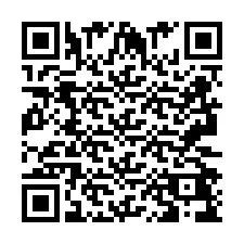 Código QR para número de telefone +2693249629