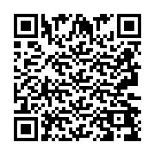 QR-code voor telefoonnummer +2693249634