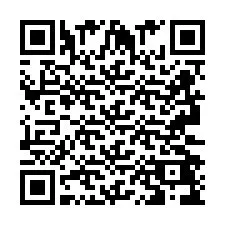 Código QR para número de teléfono +2693249636