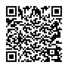 Código QR para número de teléfono +2693249701