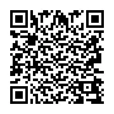 Código QR para número de telefone +2693249706