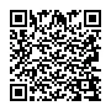 Codice QR per il numero di telefono +2693249756