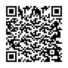 Codice QR per il numero di telefono +2693249766