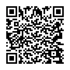 Código QR para número de telefone +2693249769