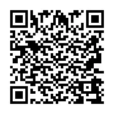 Codice QR per il numero di telefono +2693249787