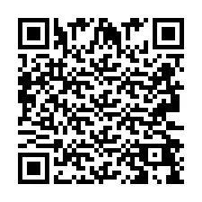 QR-code voor telefoonnummer +2693249826