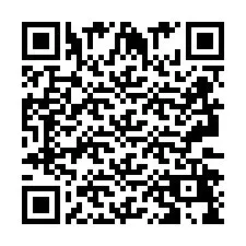 Codice QR per il numero di telefono +2693249850