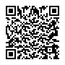 Codice QR per il numero di telefono +2693249889