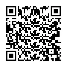 QR-code voor telefoonnummer +2693249973