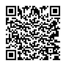 Código QR para número de telefone +2693250436