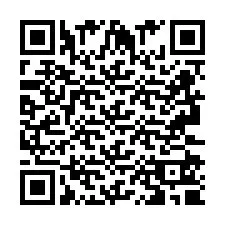 QR-code voor telefoonnummer +2693250906