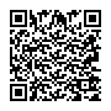 Código QR para número de telefone +2693251596