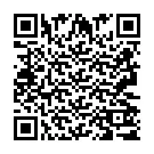 QR-code voor telefoonnummer +2693251739