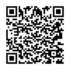 Código QR para número de teléfono +2693252620