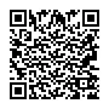 Código QR para número de teléfono +2693252627