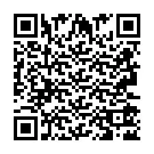 QR-code voor telefoonnummer +2693252686