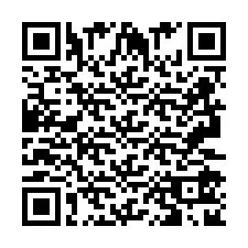 QR-code voor telefoonnummer +2693252889