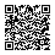 QR-code voor telefoonnummer +2693253445