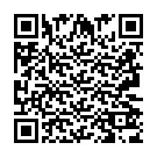 QR-code voor telefoonnummer +2693253838