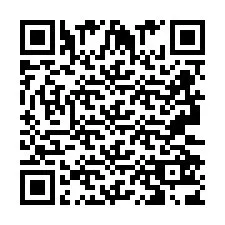 Código QR para número de telefone +2693253863