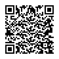 QR-code voor telefoonnummer +2693254163