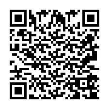 QR-code voor telefoonnummer +2693254189