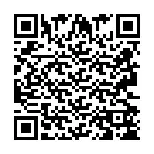 QR-code voor telefoonnummer +2693254222