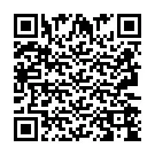 Codice QR per il numero di telefono +2693254498