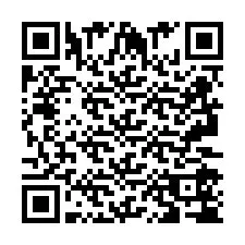 QR-code voor telefoonnummer +2693254788