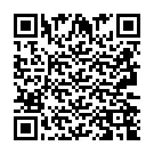 Codice QR per il numero di telefono +2693254964