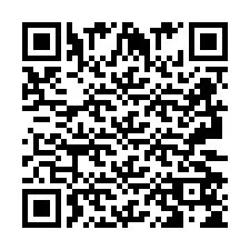 Codice QR per il numero di telefono +2693255438