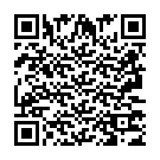 QR-code voor telefoonnummer +2693373428