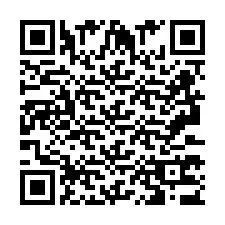 Codice QR per il numero di telefono +2693373641