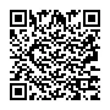 Codice QR per il numero di telefono +2693373820