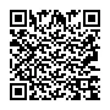 QR код за телефонен номер +2693374019