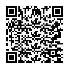 QR-code voor telefoonnummer +2693374028