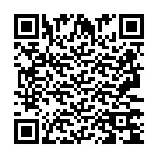 QR код за телефонен номер +2693374029