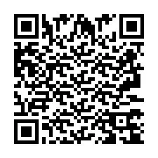 Codice QR per il numero di telefono +2693374108