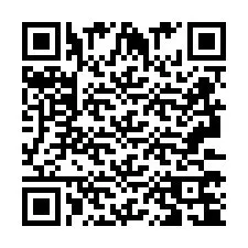 QR-koodi puhelinnumerolle +2693374125