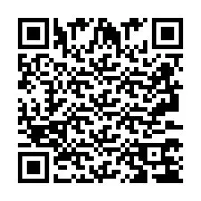 Código QR para número de teléfono +2693374304