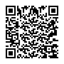 Codice QR per il numero di telefono +2693374310